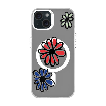 FLORIST-iPhone 15 Plus Hold Kılıf MagSafe Özellikli