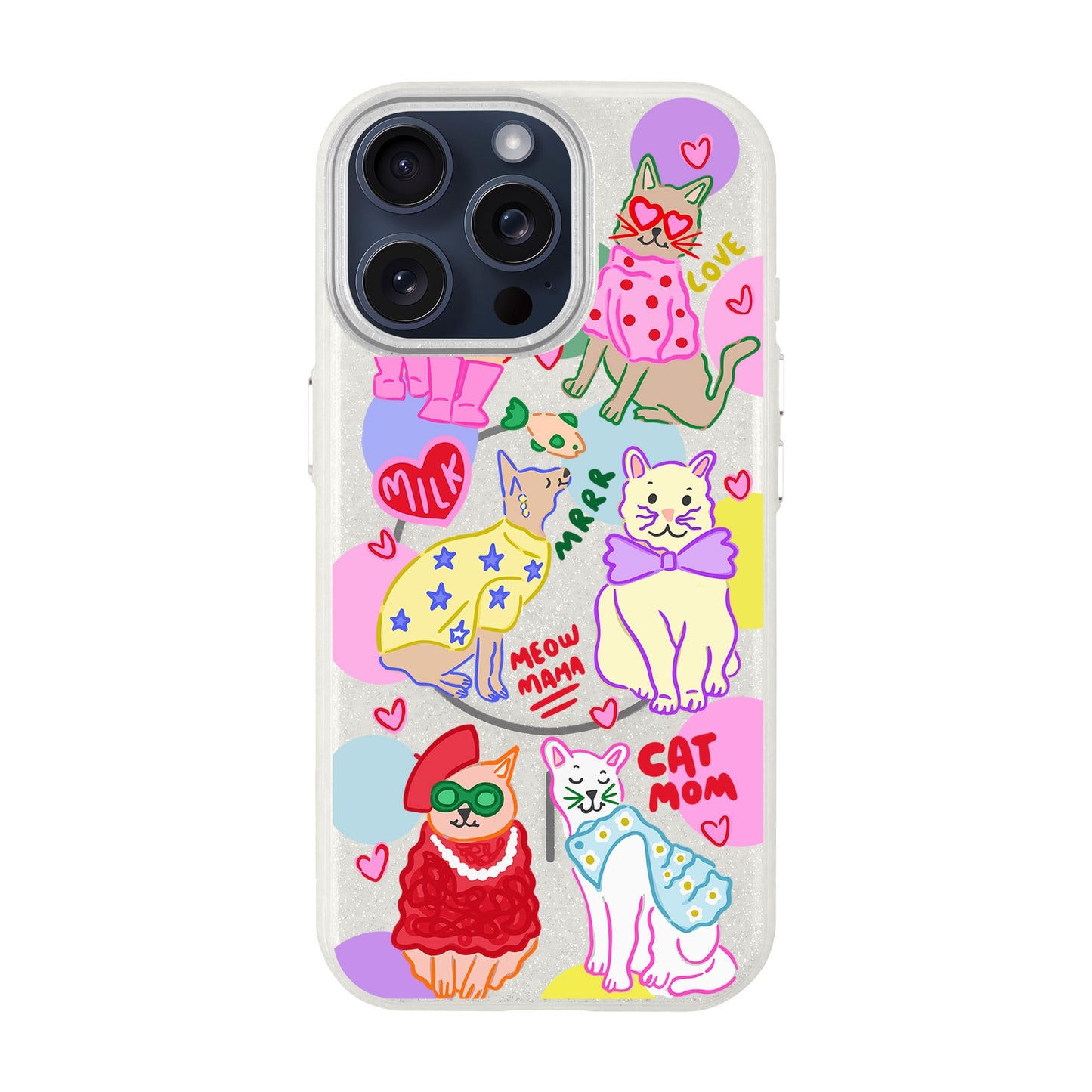 CAT MOM-iPhone 15 Pro Max Radiant Kılıf MagSafe Özellikli