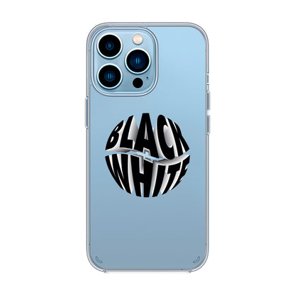 BLACK WHITE-iPhone X / Xs Solid Kılıf