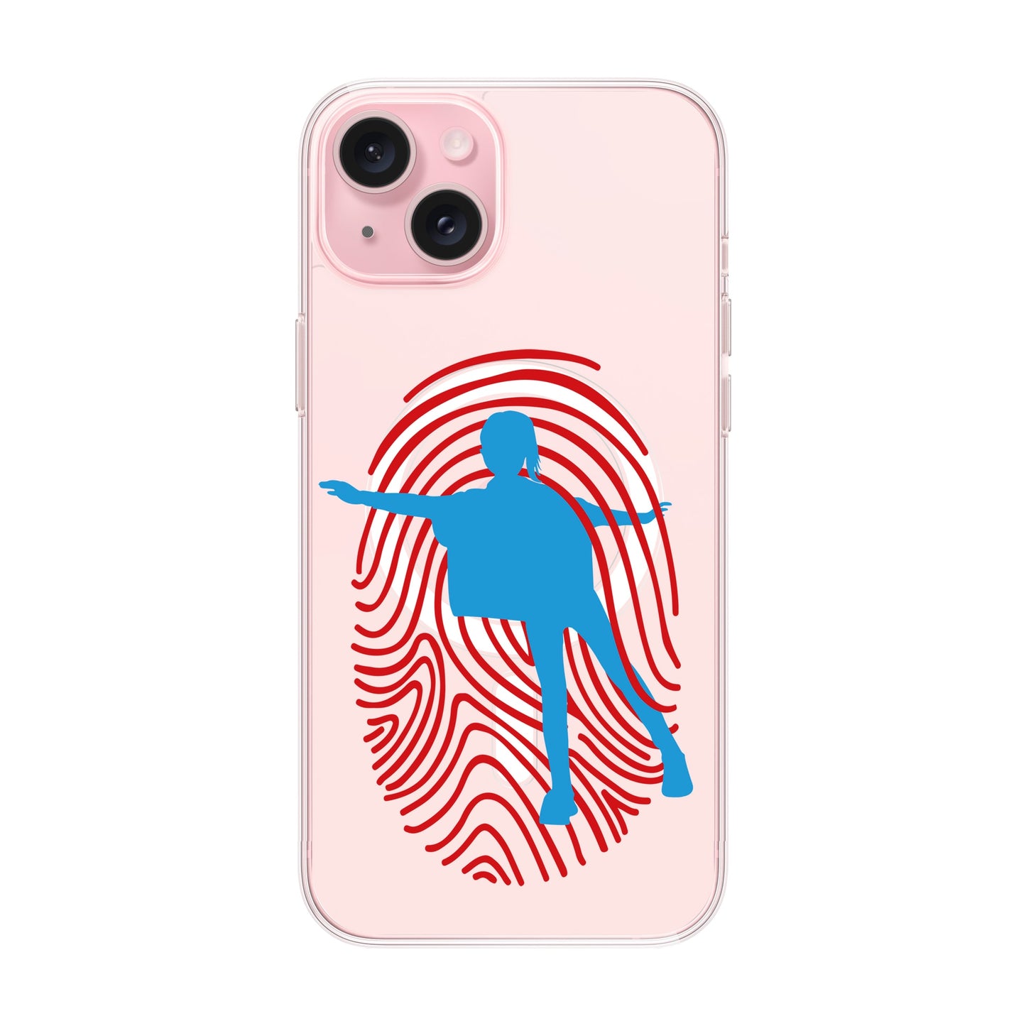 FINGERMARK-iPhone 15 Plus Solid Kılıf MagSafe Özellikli