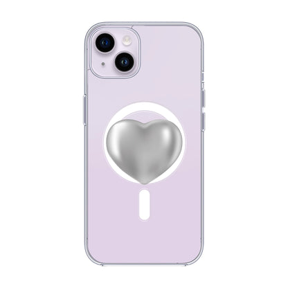 SILVER HEART-iPhone 11 Pro Max Solid Kılıf MagSafe Özellikli