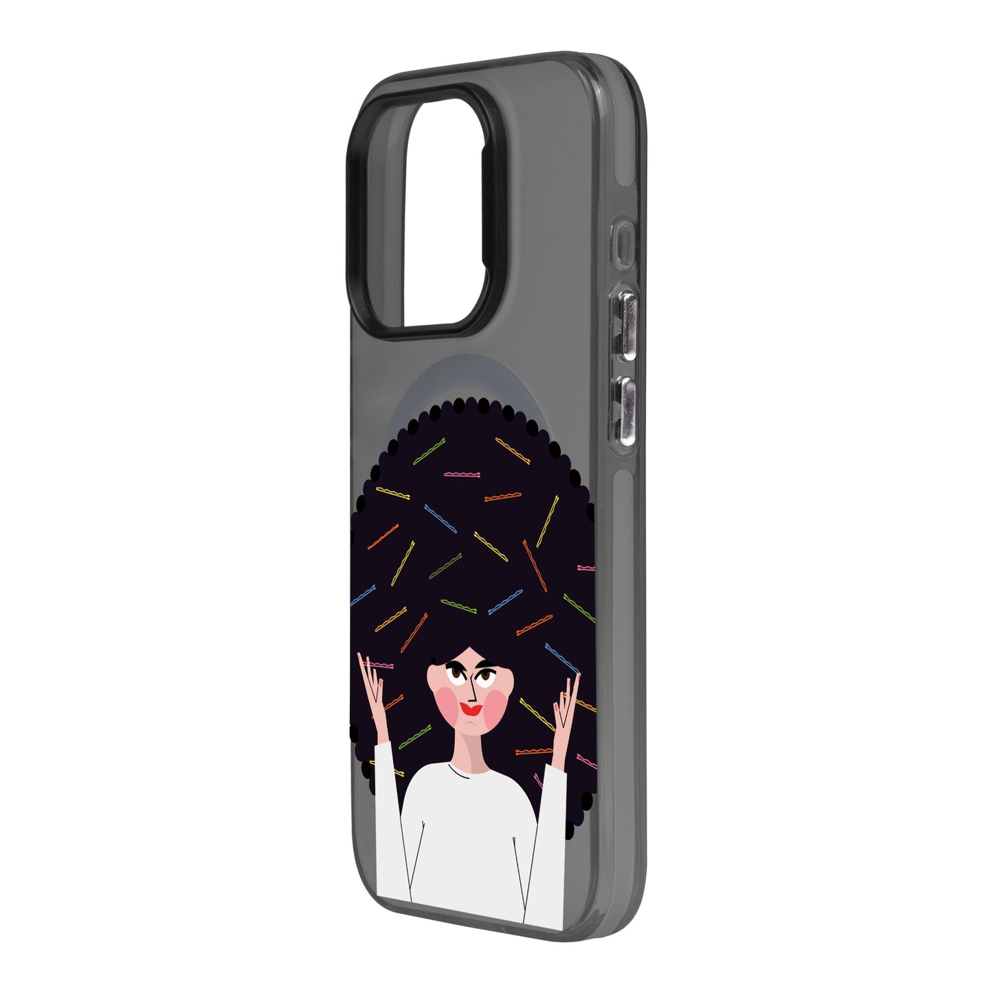 TANGLES OF HAPPINESS-Hold Kılıf MagSafe Özellikli - iPhone 14 Pro