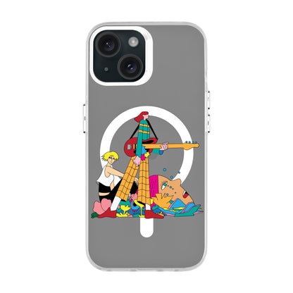 HER BAND-iPhone 15 Hold Kılıf MagSafe Özellikli
