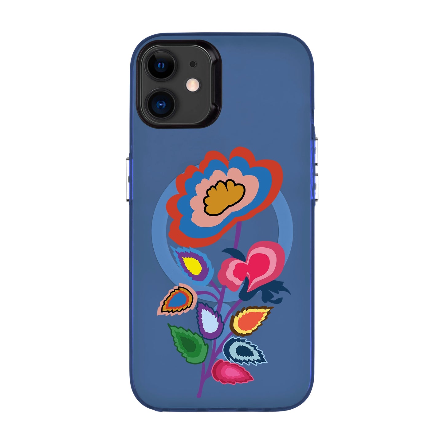 KNITTED FLOWER-iPhone 11 Hold Kılıf MagSafe Özellikli