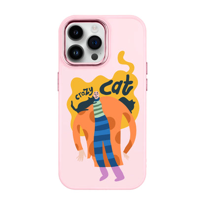 CRAZY CAT-iPhone 14 Pro Max Proof Kılıf