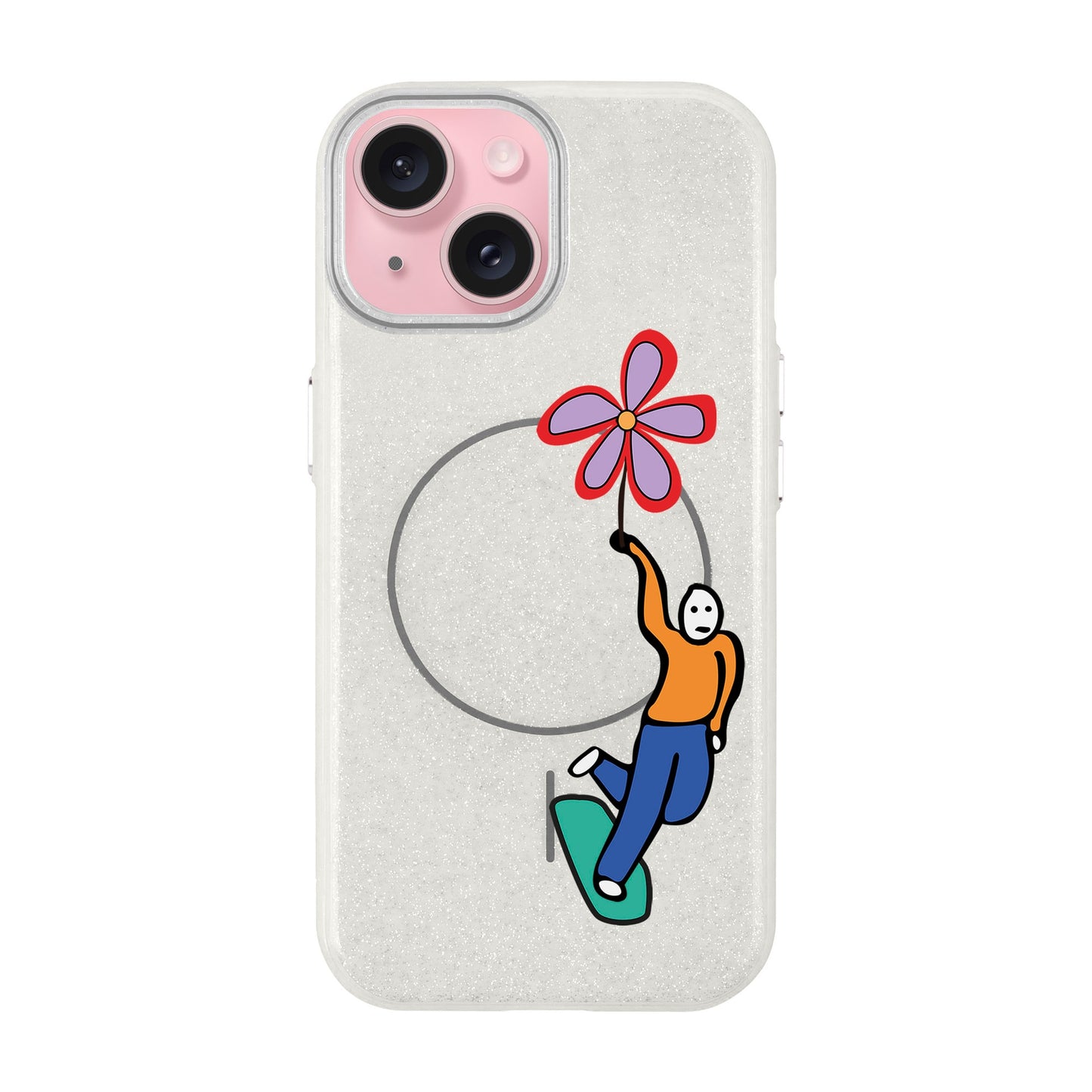 SKATEBOARDER-iPhone 15 Plus Radiant Kılıf MagSafe Özellikli