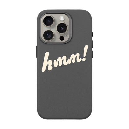 HMM-iPhone 15 Pro Leather Premium Kılıf MagSafe Özellikli