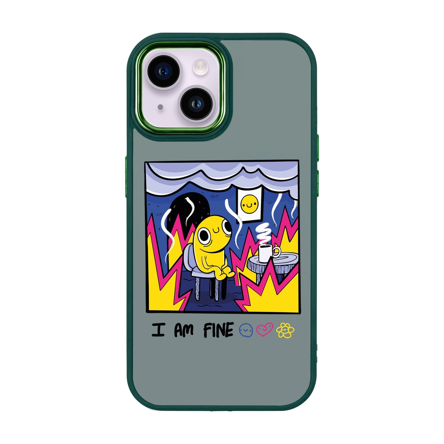 I AM FINE-Proof Kılıf - iPhone 14