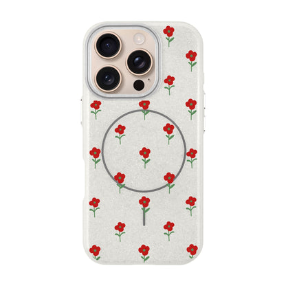 FLOWER POWER-iPhone 16 Pro Radiant Kılıf MagSafe Özellikli