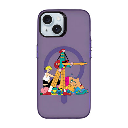 HER BAND-iPhone 15 Hold Kılıf MagSafe Özellikli
