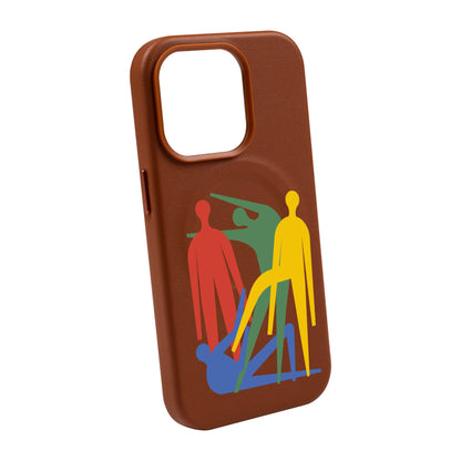 MANBOS-Leather Kılıf MagSafe Özellikli - iPhone 11