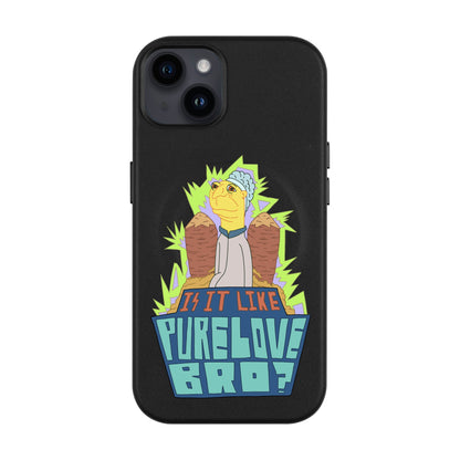 PURE LOVE-iPhone 14 Plus Leather Kılıf MagSafe Özellikli