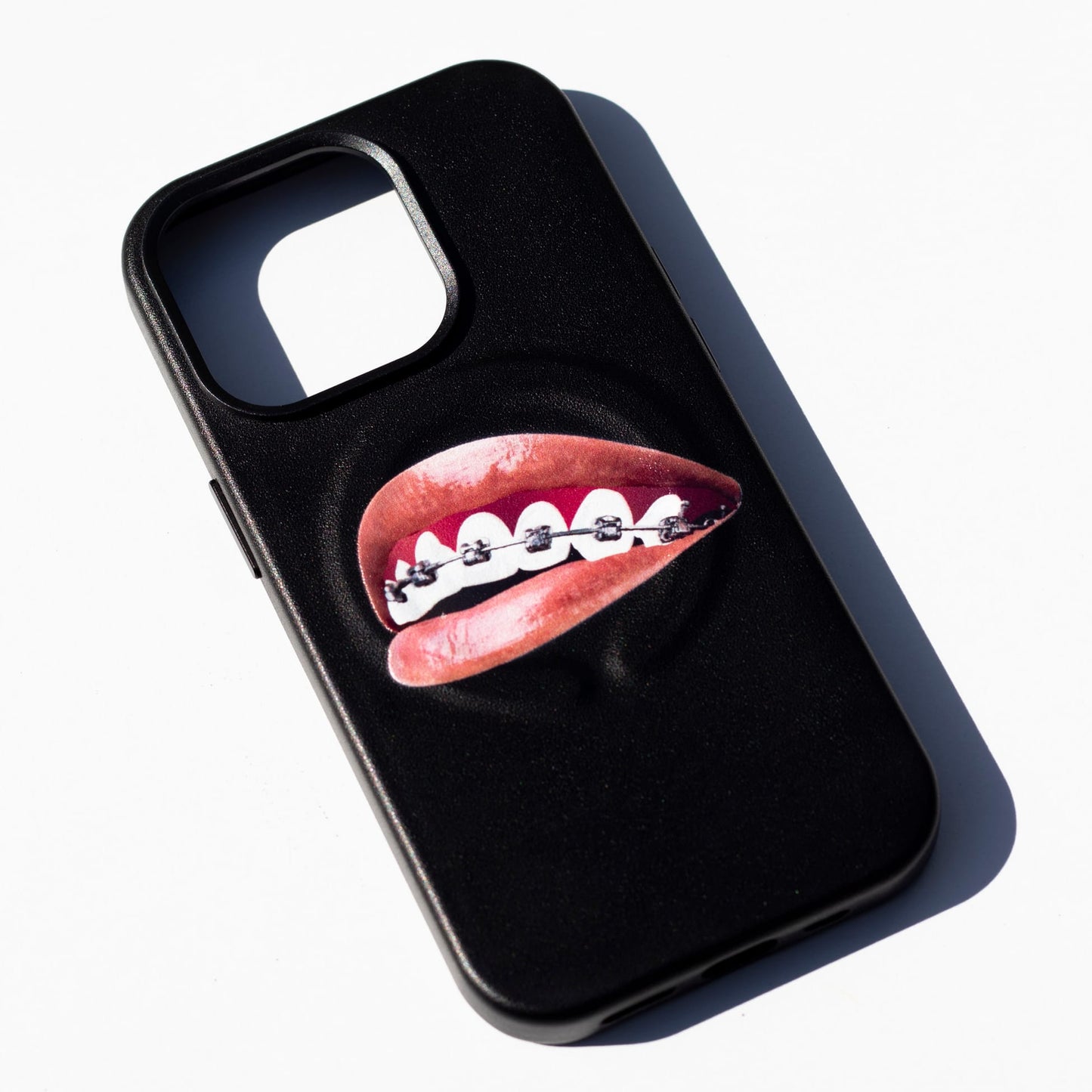 ORTHODONTIST-Leather Kılıf MagSafe Özellikli - iPhone 14 Pro