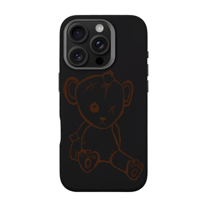 BABY BEAR-iPhone 16 Pro Leather Premium Kılıf MagSafe Özellikli