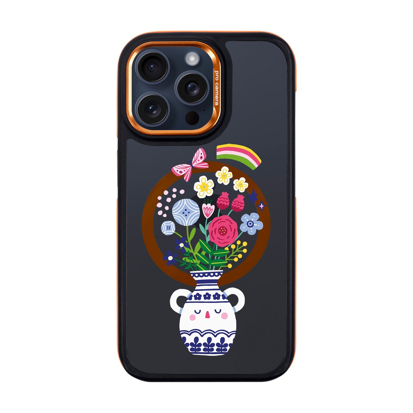 PARTERRE-iPhone 15 Pro Max Dark Kılıf MagSafe Özellikli
