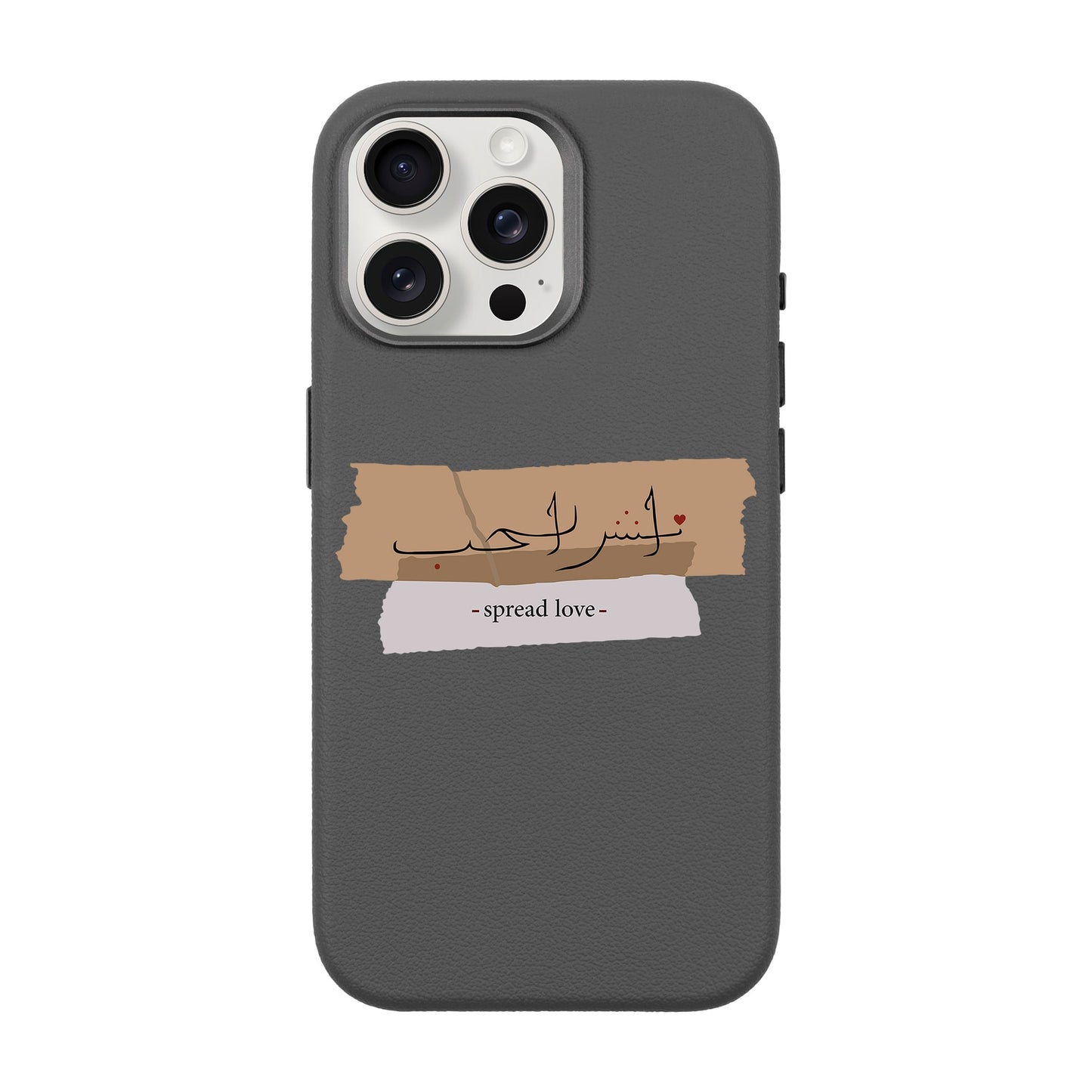 SPREAD LOVE-iPhone 15 Pro Max Leather Premium Kılıf MagSafe Özellikli