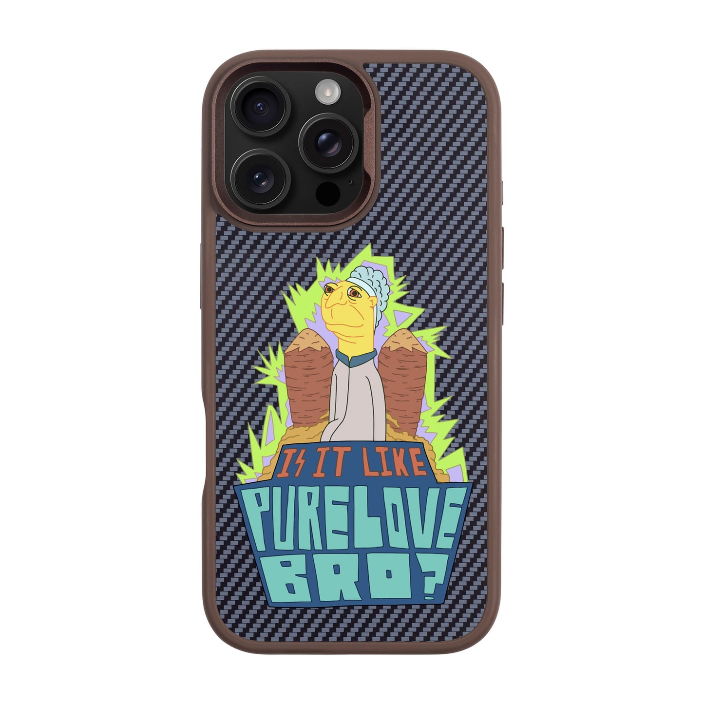 PURE LOVE-iPhone 16 Pro Max Plaid Kılıf MagSafe Özellikli