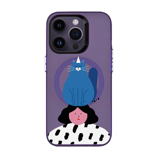 NAUGHTY CAT-iPhone 14 Pro Hold Kılıf MagSafe Özellikli