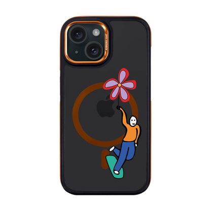 SKATEBOARDER-Dark Kılıf MagSafe Özellikli - iPhone 15