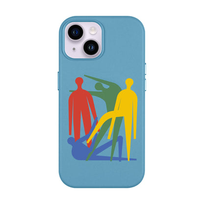 MANBOS-Leather Kılıf MagSafe Özellikli - iPhone 13