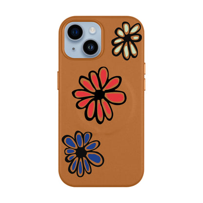 FLORIST-Leather Kılıf MagSafe Özellikli - iPhone 11