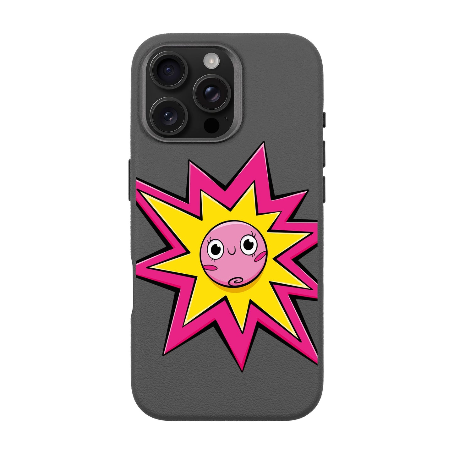 POP PRINCESSES-iPhone 16 Pro Max Leather Premium Kılıf MagSafe Özellikli