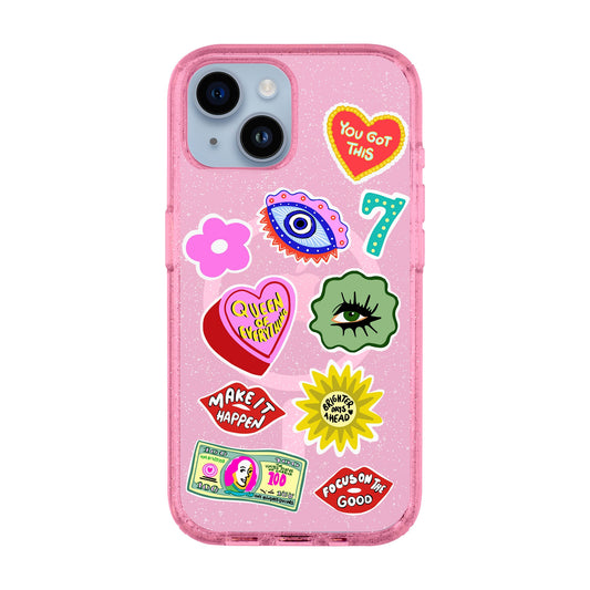 HM STICKERS-iPhone 14 Shiny Kılıf MagSafe Özellikli