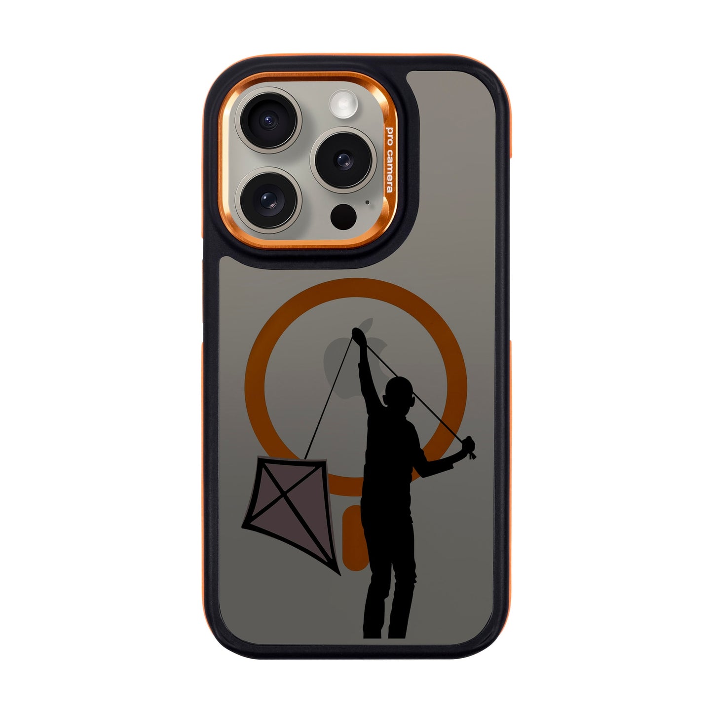 KITE-iPhone 15 Pro Dark Kılıf MagSafe Özellikli