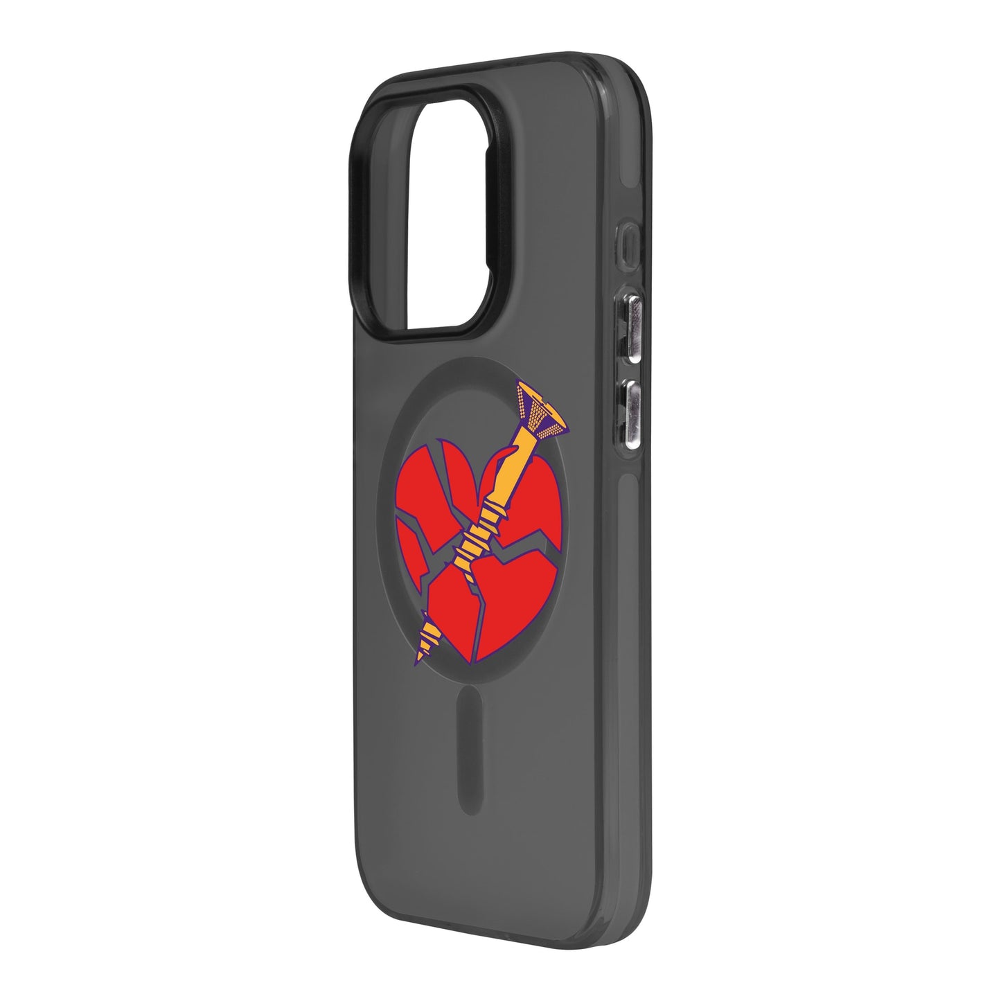 BROKEN HEART-iPhone 15 Plus Hold Kılıf MagSafe Özellikli