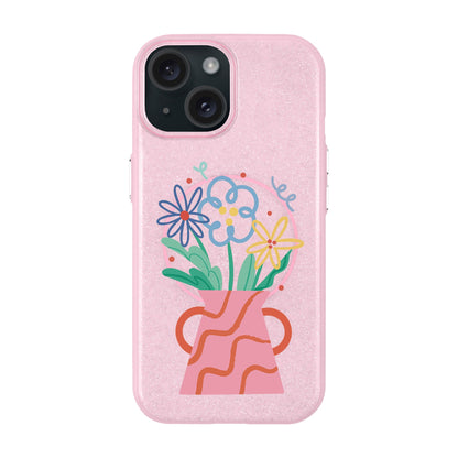 PINK VASE-iPhone 14 Radiant Kılıf MagSafe Özellikli