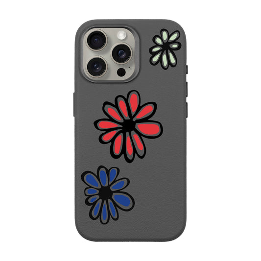 FLORIST-iPhone 15 Pro Max Leather Premium Kılıf MagSafe Özellikli