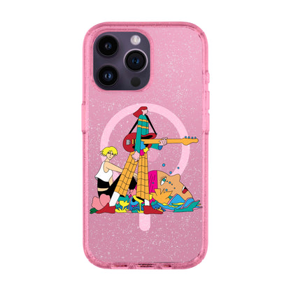 HER BAND-iPhone 14 Pro Max Shiny Kılıf MagSafe Özellikli