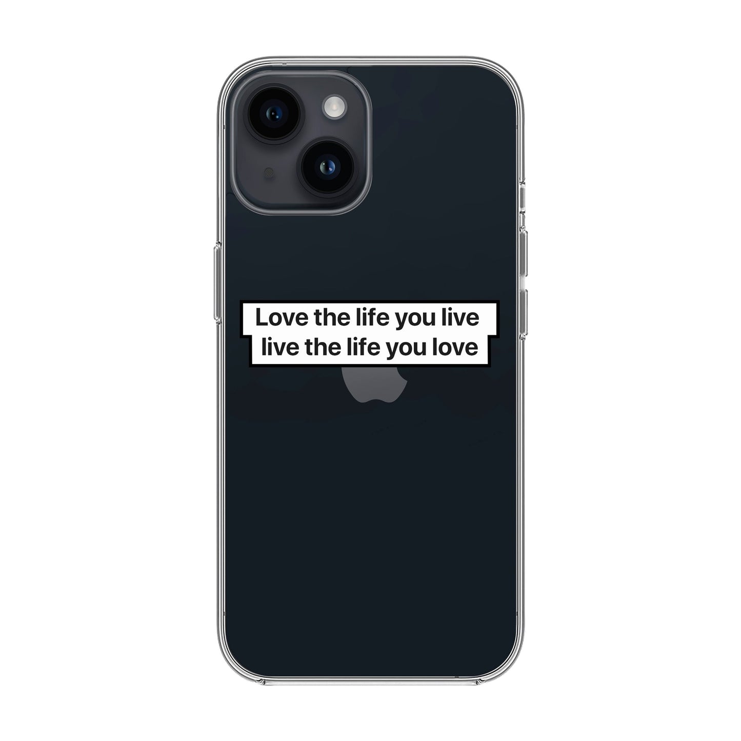 LOVE THE LIFE-iPhone 14 Solid Kılıf