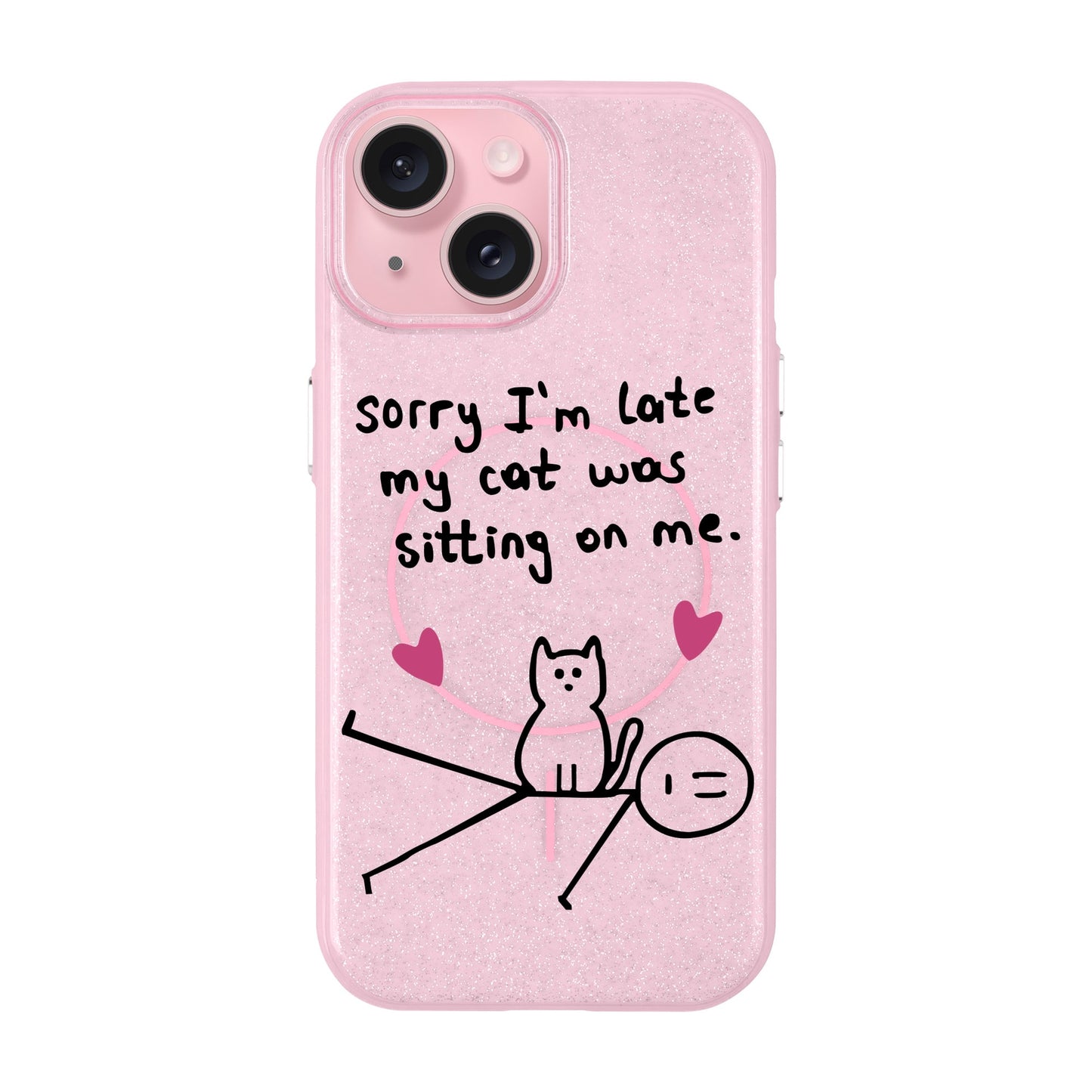 SORRY I'M LATE-Radiant Kılıf MagSafe Özellikli - iPhone 13