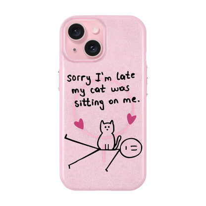 SORRY I'M LATE-Radiant Kılıf MagSafe Özellikli - iPhone 13