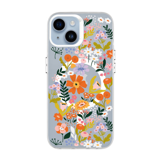 FLOWER-iPhone 14 Hold Kılıf MagSafe Özellikli