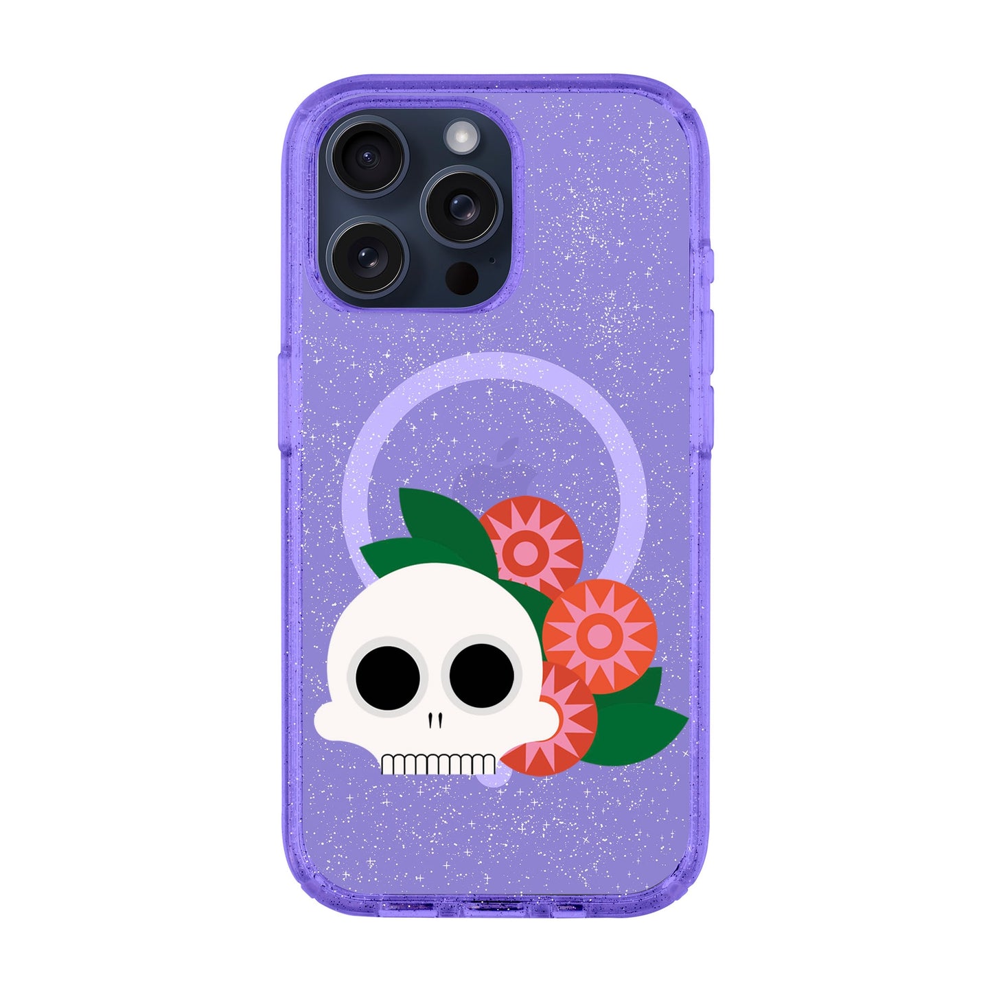 MEMENTO BLOOM-iPhone 15 Pro Max Shiny Kılıf MagSafe Özellikli