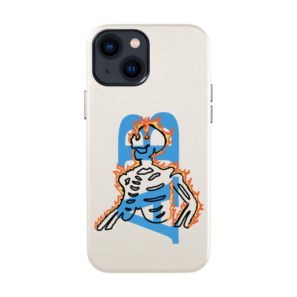 HOT HUMAN KİŞİSELLEŞTİRİLMİŞ-iPhone 14 Leather Kılıf