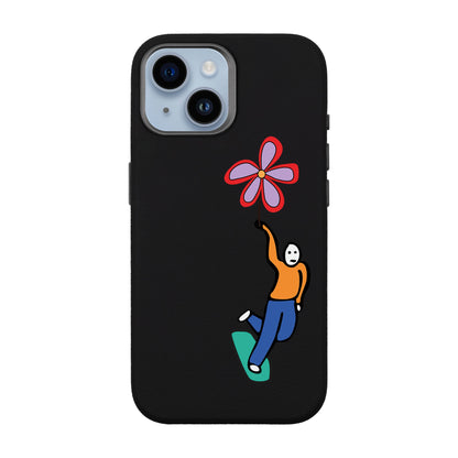 SKATEBOARDER-iPhone 13 Leather Premium Kılıf MagSafe Özellikli