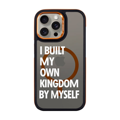 KINGDOM-iPhone 15 Pro Max Dark Kılıf MagSafe Özellikli