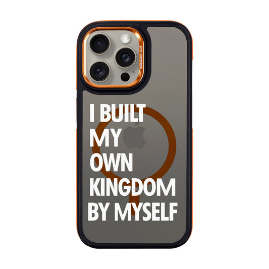 KINGDOM-iPhone 15 Pro Max Dark Kılıf MagSafe Özellikli
