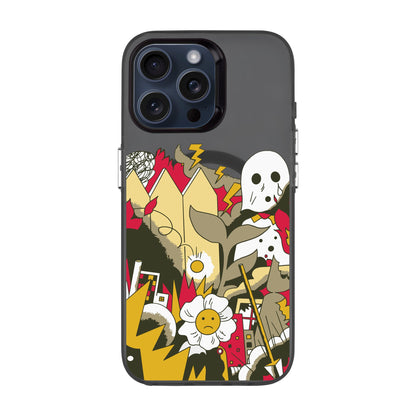 EVERYTHING IS BURNING-Hold Kılıf MagSafe Özellikli - iPhone 15 Pro Max