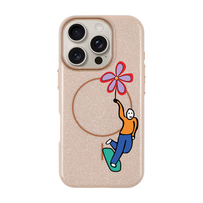 SKATEBOARDER-iPhone 16 Pro Radiant Kılıf MagSafe Özellikli