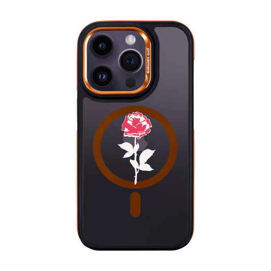 NATUREL ROSE-iPhone 14 Pro Dark Kılıf MagSafe Özellikli