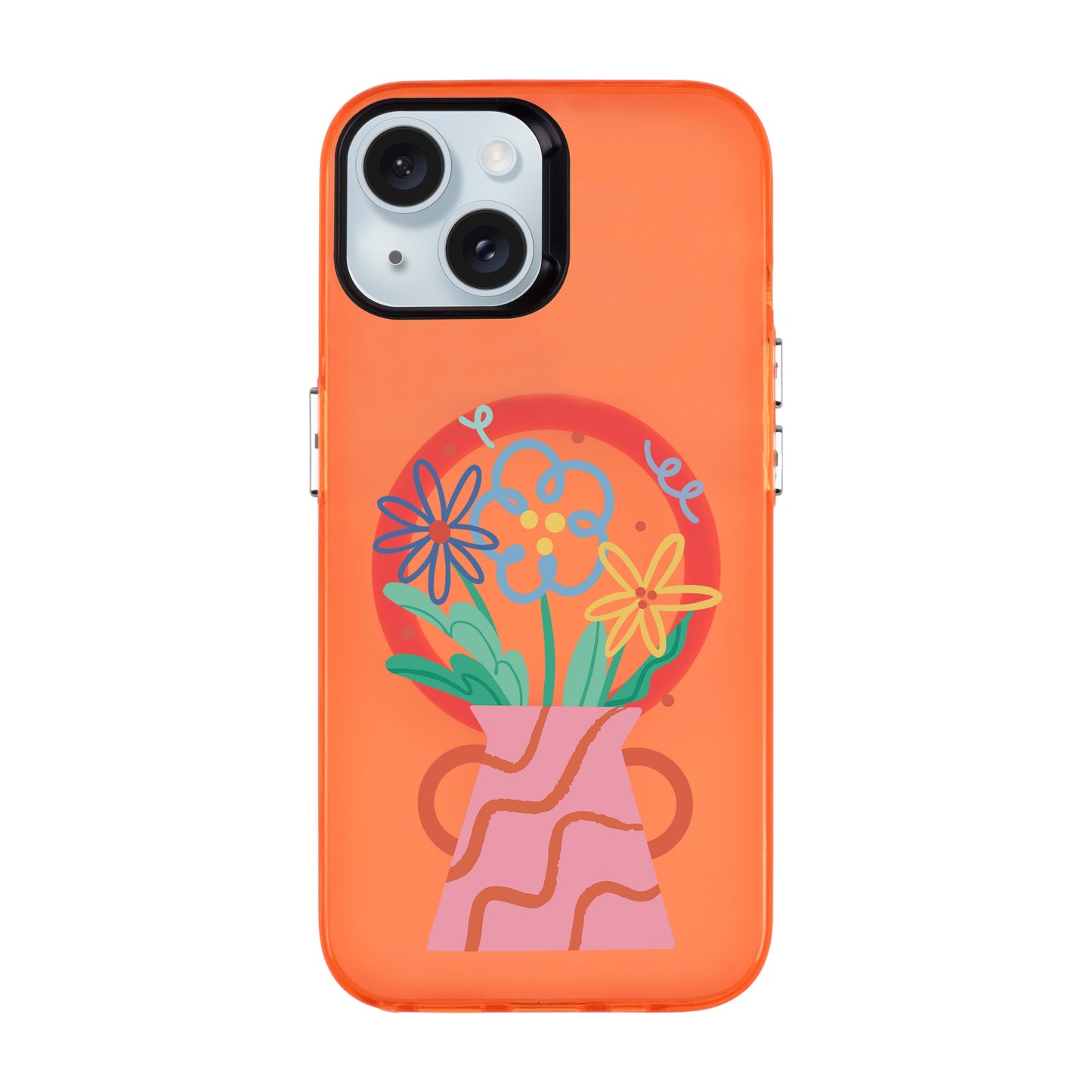 PINK VASE-iPhone 15 Hold Kılıf MagSafe Özellikli