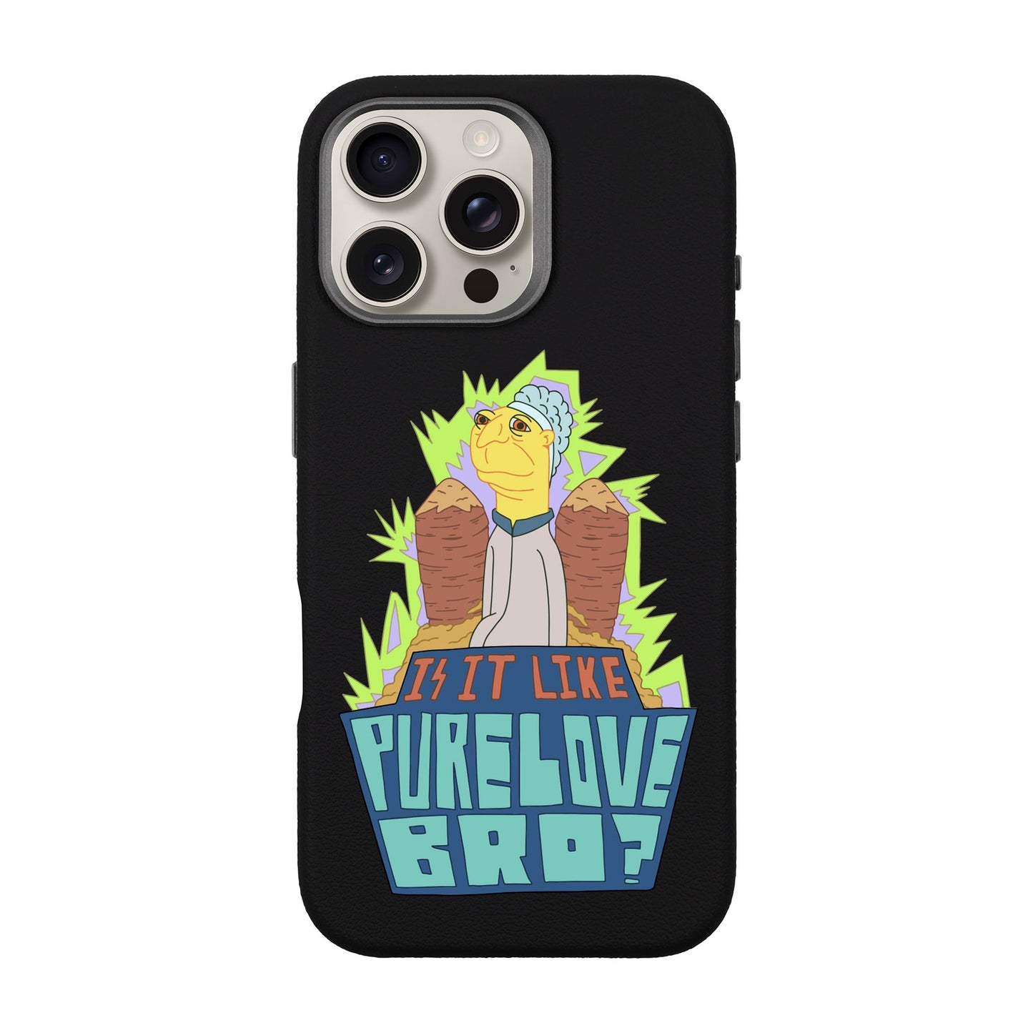 PURE LOVE-iPhone 16 Pro Max Leather Premium Kılıf MagSafe Özellikli