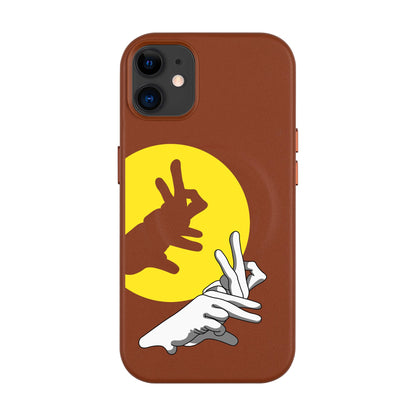 BUNNY-Leather Kılıf MagSafe Özellikli - iPhone 11