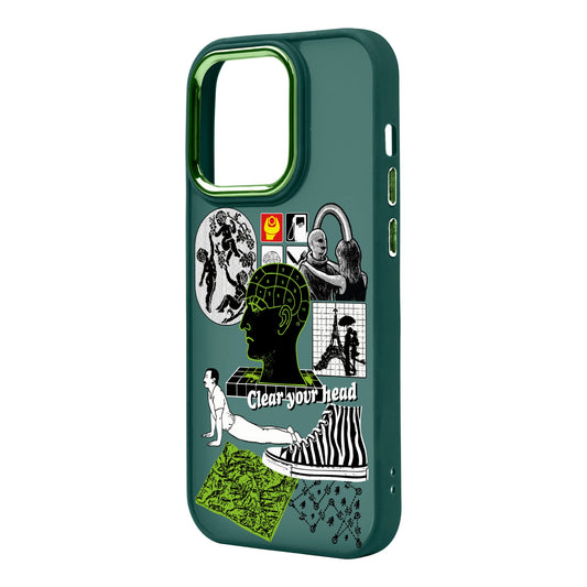 CLEAR YOUR HEAD-iPhone 14 Pro Max Proof Kılıf