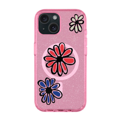 FLORIST-iPhone 15 Shiny Kılıf MagSafe Özellikli