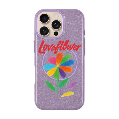 LOVE FLOWER-iPhone 16 Pro Max Radiant Kılıf MagSafe Özellikli